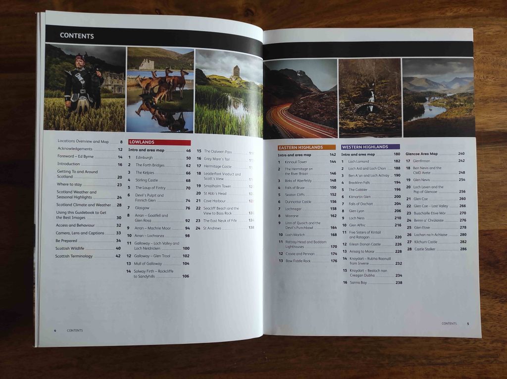 Visiter le Royaume-Uni et l’Irlande : 10 Livres Pour Voyager Depuis Chez Soi 11 Sommaire d'un livre guide sur l'écosse